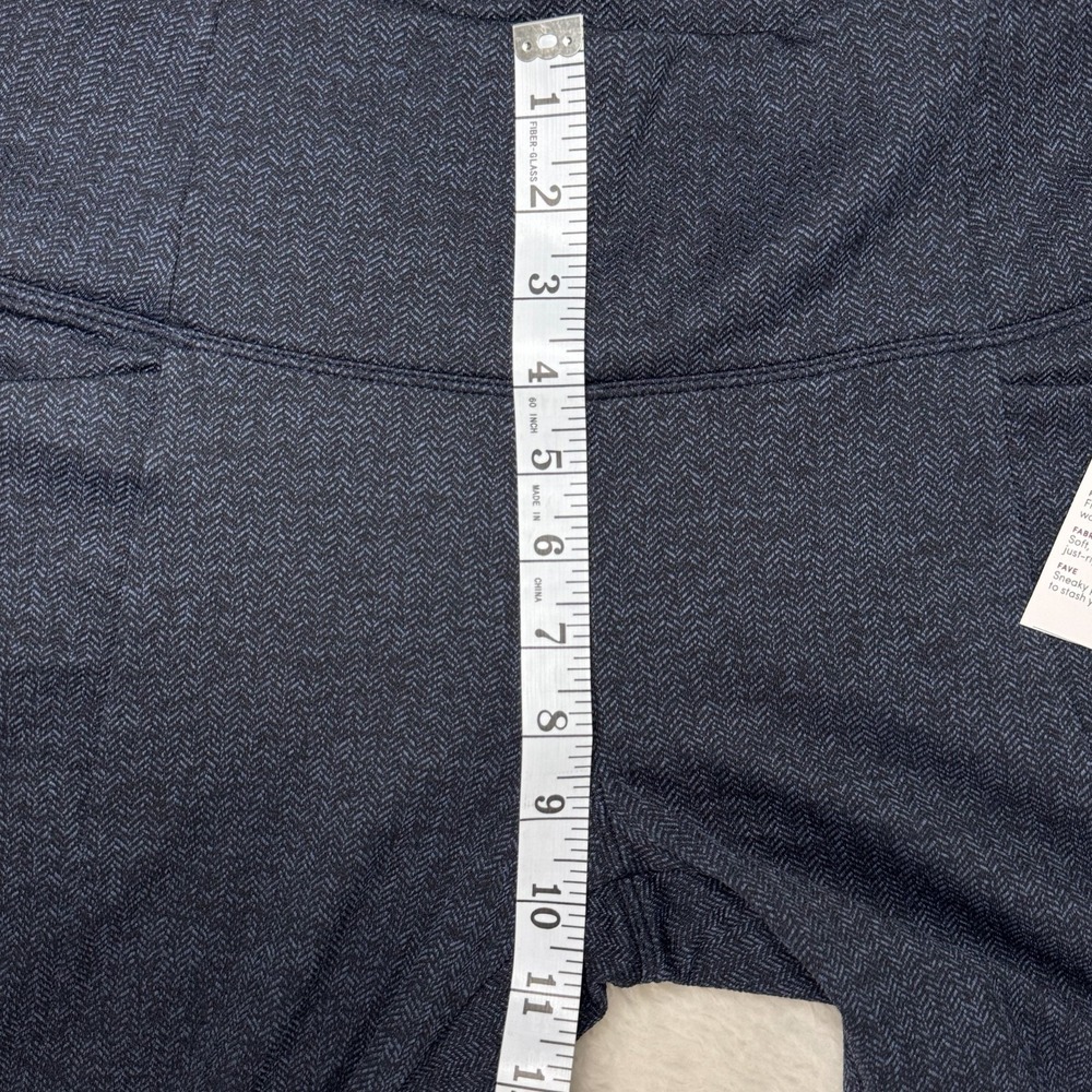 Athleta Mercer Herringbone Tight Small NWT High Rise Pocket Navy Blue #353504-02 - Picture 15 of 15